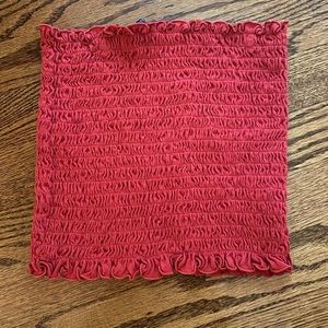 Red American Eagle tube top size xs